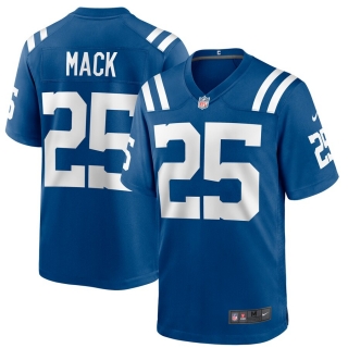 Men's Indianapolis Colts Marlon Mack Nike Royal Game Jersey