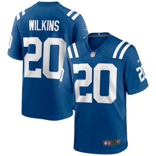 Men's Indianapolis Colts Jordan Wilkins Nike Royal Game Jersey