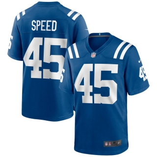 Men's Indianapolis Colts EJ Speed Nike Royal Game Jersey