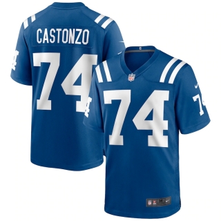 Men's Indianapolis Colts Anthony Castonzo Nike Royal Game Jersey