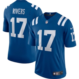 Men's Indianapolis Colts Philip Rivers Nike Royal Vapor Limited Jersey