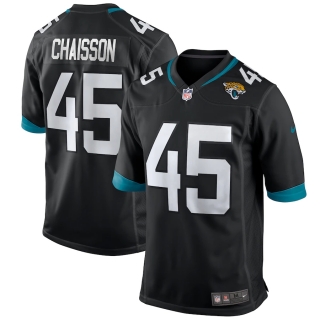 Men's Jacksonville Jaguars K'Lavon Chaisson Nike Black Game Jersey
