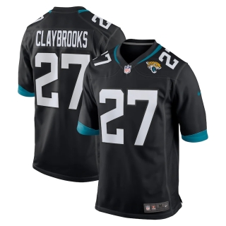 Men's Jacksonville Jaguars Chris Claybrooks Nike Black Game Jersey