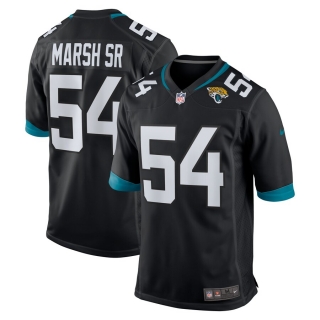 Men's Jacksonville Jaguars Cassius Marsh Sr Nike Black Game Jersey