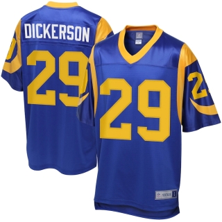 Mens Los Angeles Rams Eric Dickerson NFL Pro Line Blue Retired Player Jersey