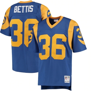 Men's Los Angeles Rams Jerome Bettis Mitchell & Ness Royal Retired Player Legacy Replica Jersey
