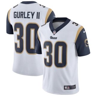 Men's Los Angeles Rams Todd Gurley II Nike White Vapor Untouchable Limited Player Jersey