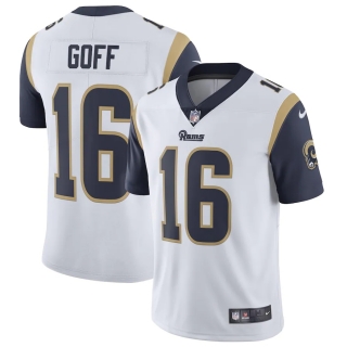 Men's Los Angeles Rams Jared Goff Nike White Vapor Untouchable Limited Jersey
