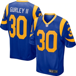 Men's Los Angeles Rams Todd Gurley II Nike Royal Player Game Jersey