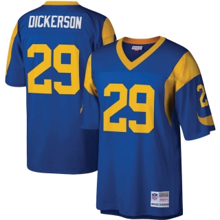 Men's Los Angeles Rams Eric Dickerson Mitchell & Ness Royal Legacy Replica Jersey