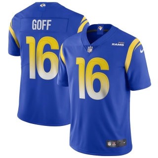 Men's Los Angeles Rams Jared Goff Nike Royal Vapor Limited Jersey