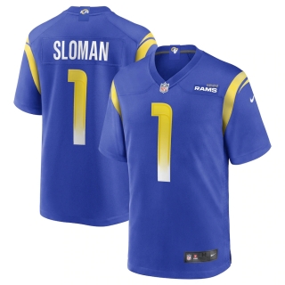 Men's Los Angeles Rams Samuel Sloman Nike Royal Game Jersey
