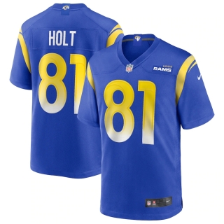 Men's Los Angeles Rams Torry Holt Nike Royal Game Retired Player Jersey