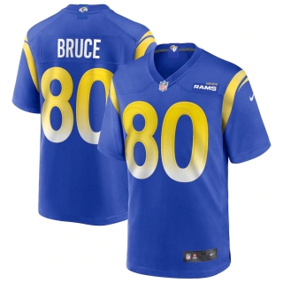 Men's Los Angeles Rams Isaac Bruce Nike Royal Game Retired Player Jersey