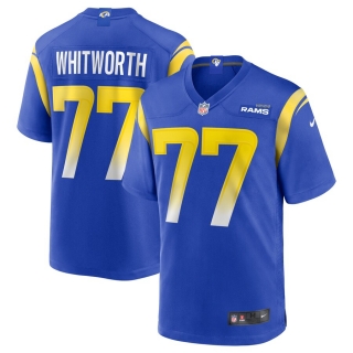 Men's Los Angeles Rams Andrew Whitworth Nike Royal Game Jersey