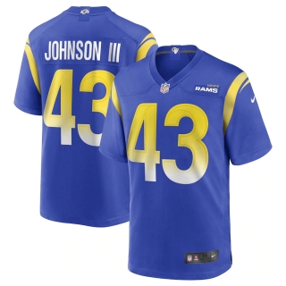Men's Los Angeles Rams John Johnson III Nike Royal Game Jersey