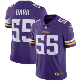 Men's Minnesota Vikings Anthony Barr Nike Purple Vapor Untouchable Limited Player Jersey