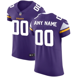 Men's Minnesota Vikings Nike Purple Vapor Untouchable Custom Elite Jersey