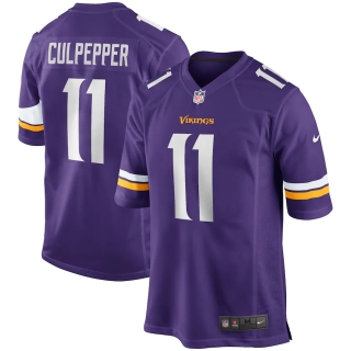 Men's Minnesota Vikings Daunte Culpepper Nike Purple Game Retired Player Jersey