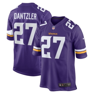 Men's Minnesota Vikings Cameron Dantzler Nike Purple Game Jersey