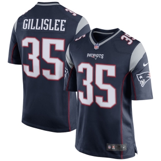 Men's New England Patriots Mike Gillislee Nike Navy Game Jersey
