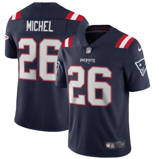 Men's New England Patriots Sony Michel Nike Navy Vapor Limited Jersey