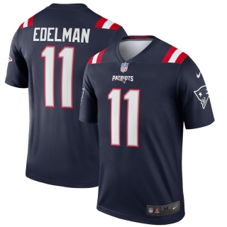 Men's New England Patriots Julian Edelman Nike Navy Legend Jersey