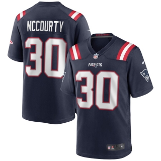 Men's New England Patriots Jason McCourty Nike Navy Game Jersey