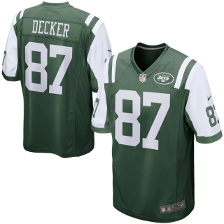Mens New York Jets Eric Decker Nike Green Game Jersey