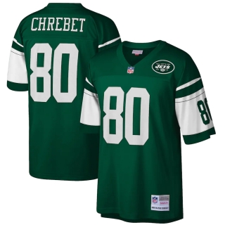 Men's New York Jets Wayne Chrebet Mitchell & Ness Green Retired Player Legacy Replica Jersey