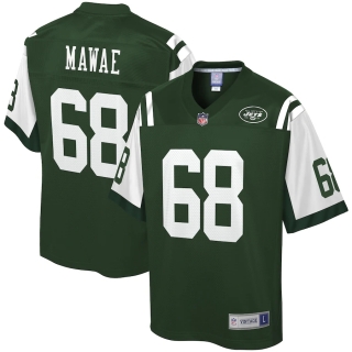 Men's New York Jets Kevin Mawae NFL Pro Line Green Retired Player Jersey