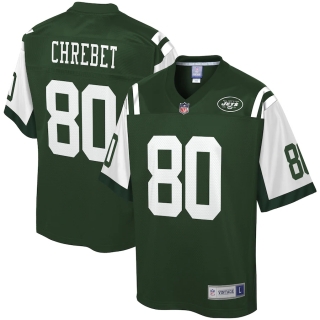 Men's New York Jets Wayne Chrebet NFL Pro Line Green Retired Player Jersey