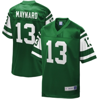 Men's New York Jets Don Maynard NFL Pro Line Green Retired Player Jersey
