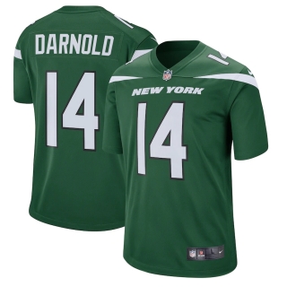 Men's New York Jets Sam Darnold Nike Gotham Green Game Player Jersey