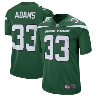 Men's New York Jets Jamal Adams Nike Gotham Green Game Player Jersey