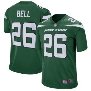 Men's New York Jets Le'Veon Bell Nike Gotham Green Game Player Jersey