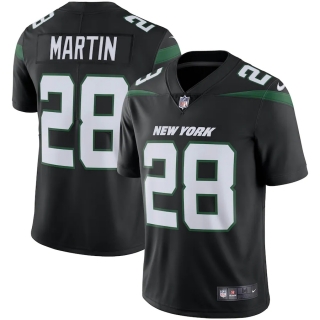 Men's New York Jets Curtis Martin Nike Stealth Black Retired Player Limited Team Jersey