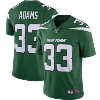 Men's New York Jets Jamal Adams Nike Gotham Green NFL 100 Vapor Limited Jersey