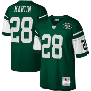 Men's New York Jets Curtis Martin Mitchell & Ness Green Legacy Replica Jersey