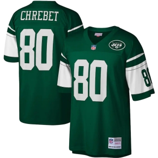 Men's New York Jets Wayne Chrebet Mitchell & Ness Green Legacy Replica Jersey