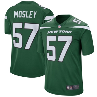 Men's New York Jets CJ Mosley Nike Gotham Green Game Jersey