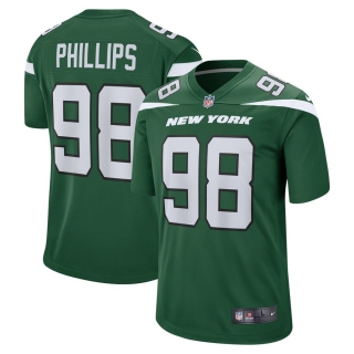 Men's New York Jets Kyle Phillips Nike Gotham Green Game Jersey