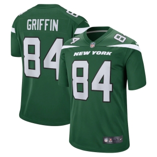 Men's New York Jets Ryan Griffin Nike Gotham Green Game Jersey
