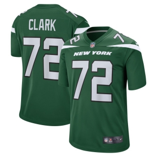 Men's New York Jets Cameron Clark Nike Gotham Green Game Jersey