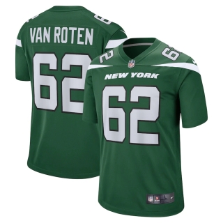 Men's New York Jets Greg Van Roten Nike Gotham Green Game Jersey