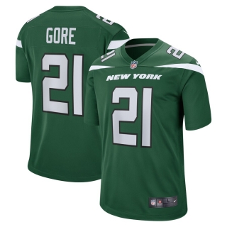 Men's New York Jets Frank Gore Nike Gotham Green Team Game Jersey