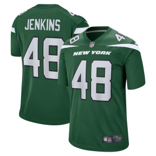 Men's New York Jets Jordan Jenkins Nike Gotham Green Game Jersey