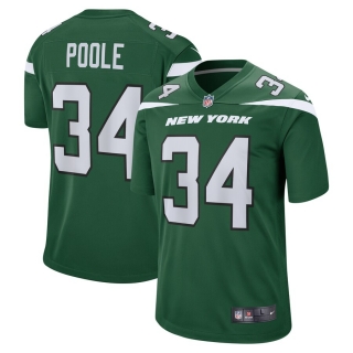 Men's New York Jets Brian Poole Nike Gotham Green Game Jersey