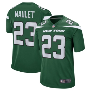 Men's New York Jets Arthur Maulet Nike Gotham Green Game Jersey