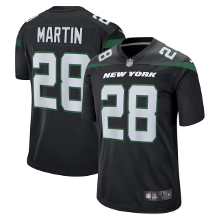 Men's New York Jets Curtis Martin Nike Black Retired Player Jersey